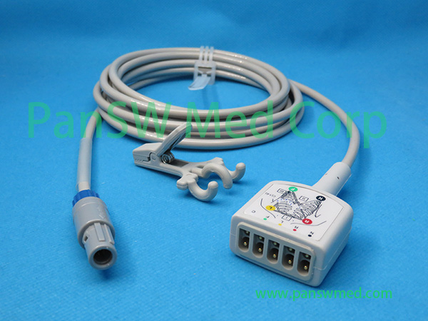 GE Vivid ECG trunk and leads