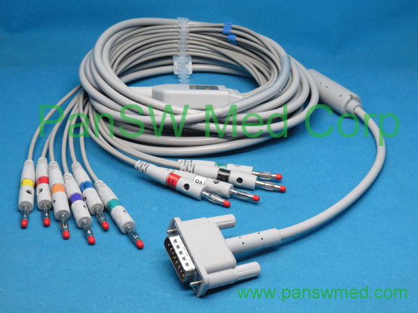 Compatible GIMA Cardiogima 12M Patient ECG Cable - PanswMed
