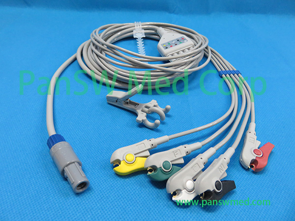 Compatible Innomed PD 13059 ECG Cable 5leads IEC Grabber – PanswMed