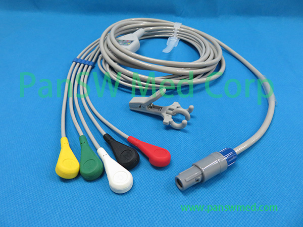 Compatible Innomed PD 13059 ECG Cable 5leads IEC Snap – PanswMed