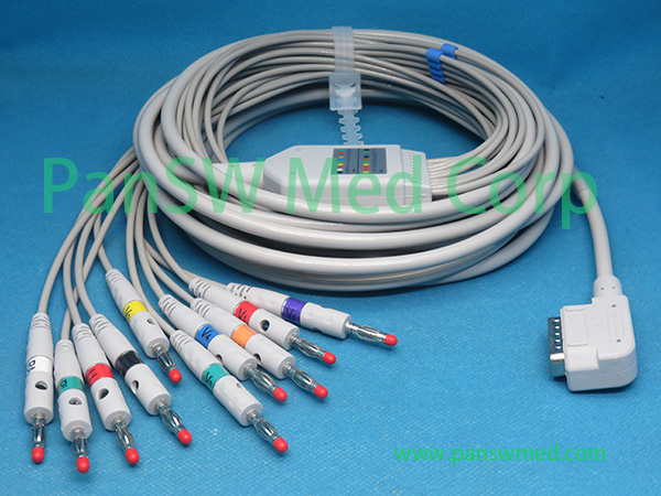 Compatible KENZ Pc 109 Ecg Cable KENZ Banana - PanswMed