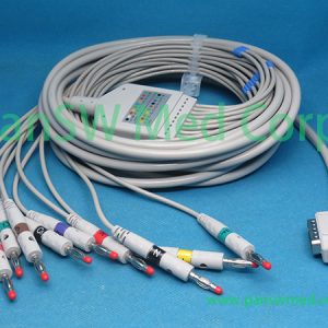 Compatible Suzuken Kenz PC-108 PC-110 ECG machine patient cable