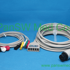 Compatible LL ECG Trunk Leads 5 Leads (2) – Pan-SWMed