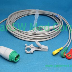 Compatible L&T Planet 55 Patient Monitor ECG Cable – PanswMed