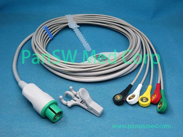 Compatible MEK MP 700 ECG Cable 5leads IEC – PanswMed