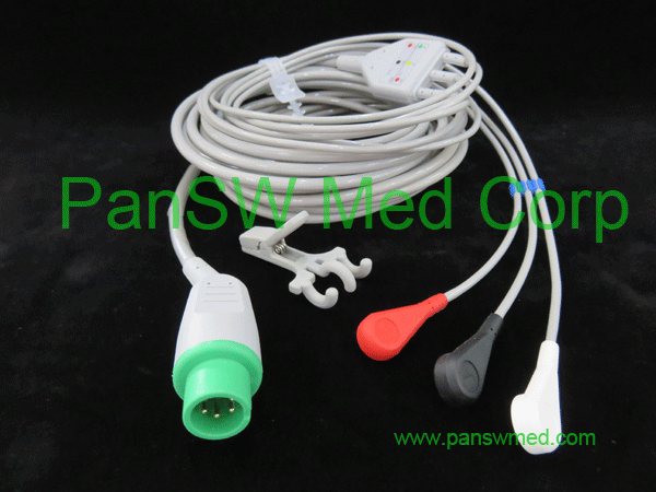 Compatible MEK ECG cables