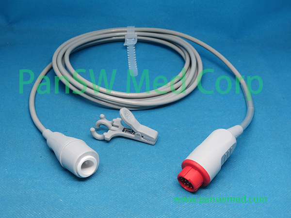 Compatible Mindray 0010 21 12179 Imec 8 Imec 10 Imec 12 Invasive Blood Pressure Cable – Panswmed