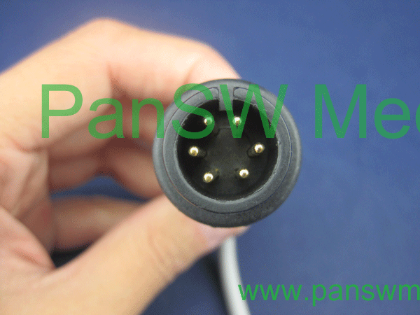 Compatible Mindray ECG cable Straight Connector 1 – PanswMed