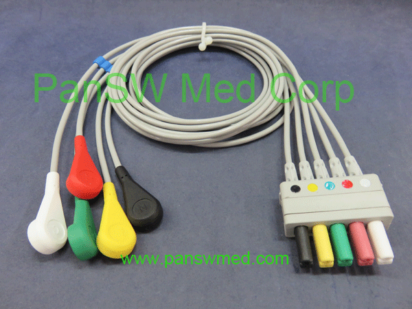 Compatible Mindray ECG leads, ECG trunk cables and integrated cables