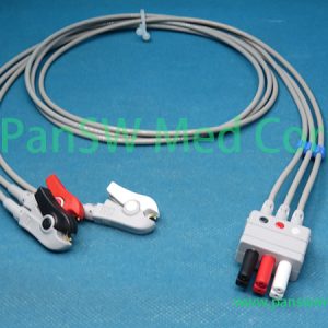 Compatible Mindray EL 6307A 0010 30 42898 AHA Clip ECG leads – PanswMed