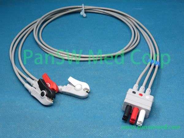 Compatible Mindray EL6307A 0010 30 42898 AHA Clip ECG Leads - PanswMed