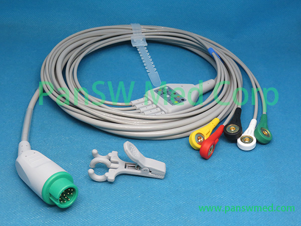 Compatible Mindray EPM 10M ECG Cable - PanswMed
