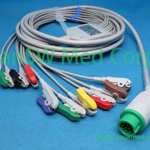 Compatible Mindray BeneView 10-Lead ECG Cable Gallery