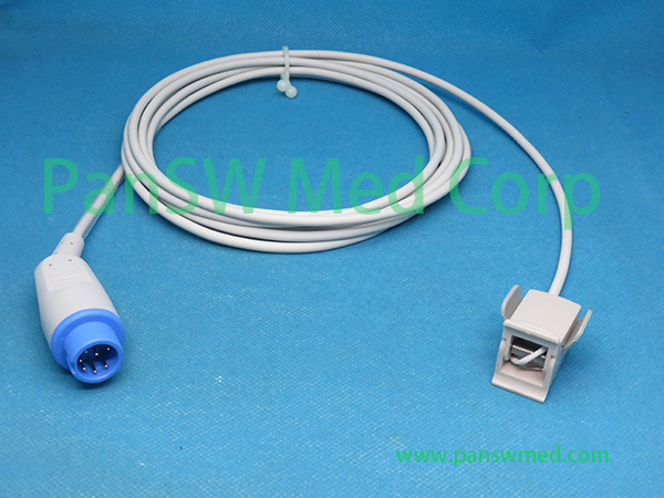 Compatible Mindray BeneHeart Defibrillator Pediatric Clip SpO2 Sensor