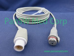 Compatible Mindray Im50 Im60 IM70 Im80 Invasive Blood Pressure Cable Panswmed