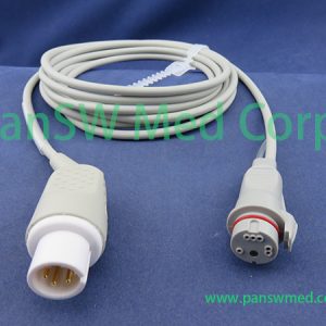 Compatible Mindray Im50 Im60 IM70 Im80 Invasive Blood Pressure Cable Panswmed