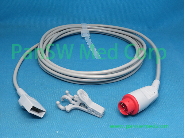 Compatible Mindray Imec 8 Imec 10 Imec 12 Utah Invasive Blood Pressure Cable – PanswMed