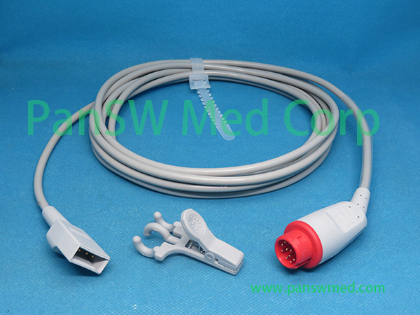 Compatible Mindray Ipm 8ipm 10 Ipm 12 Utah Invasive Blood Pressure Cable – Panswmed