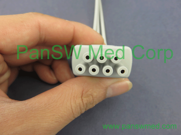 Compatible Mindray Telemetry Ecg Cable TMS 6016 Connector1 - PanswMed