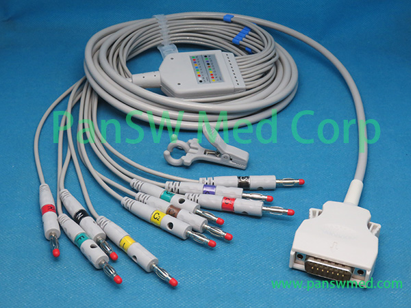 Mortara 10-Lead ECG Cable for ELI200 100 50