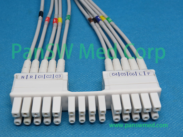 Compatible Mortara ELI 150C ELI 230c EKG leadwire