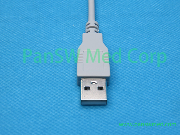 Compatible Mortara H3 data Cable USB download Cable For H3+recorder4