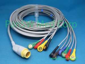 Compatible Mortara Surveyor 10-lead ECG Cable Snap – PanswMed
