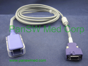 Nellcor DOC-10 SpO2 adapter cable