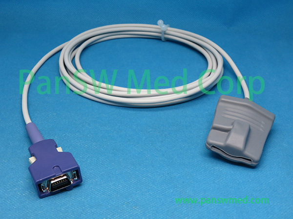 compatible Nellcor OxiMax Tech adult clip SpO₂ sensor product image