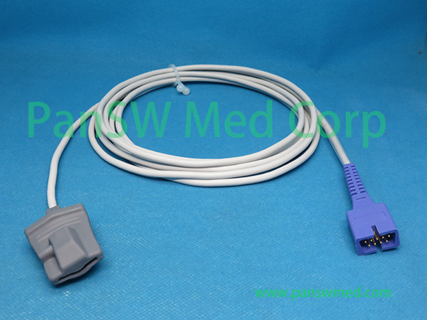 Compatible Nellcor Oximax adult soft finger glove SpO2 sensor for compatible Welch Allyn monitors