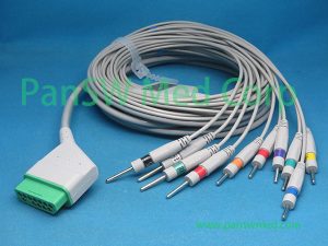 Compatible Nihon Kohden BJ 900P ECG Cable AHA DIN - PanswMed