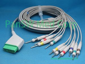 Compatible Nihon Kohden BJ 900P ECG Cable IEC DIN - PanswMed
