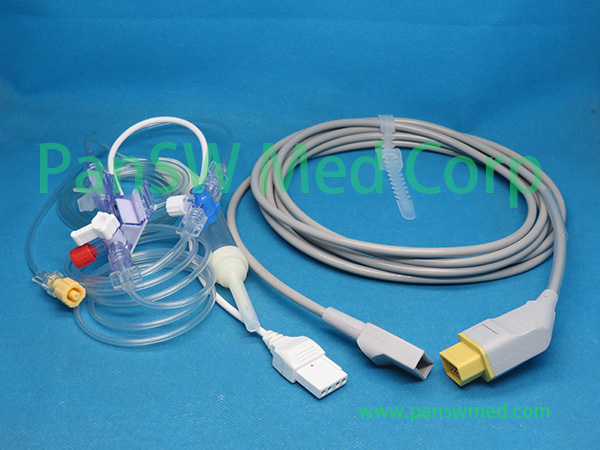 Compatible Nihon Kohden IBP Cable with Utah Biosensor Transducer Connection – Panswmed