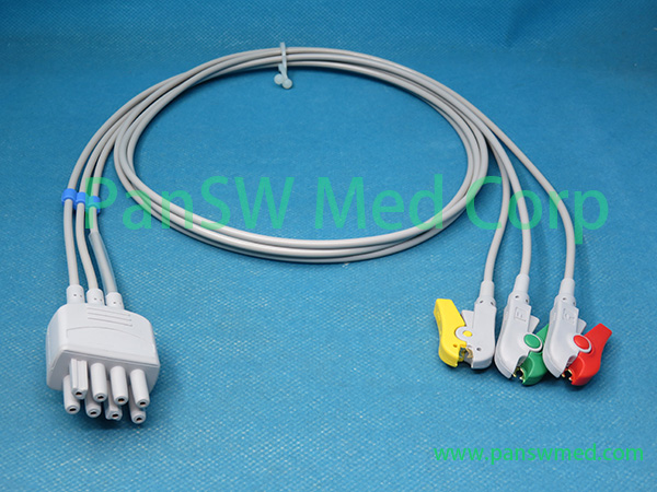Compatible Nihon Kohden K910A BR 913P ECG Leads - PanswMed