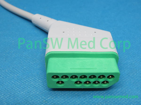 Compatible Nihon Kohden Life Scope G 9 Patient Montior ECG Cable Connector – PanswMed