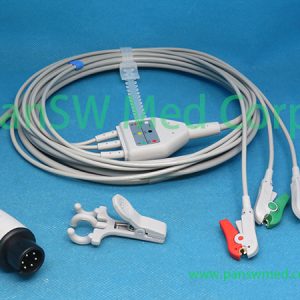 Compatible Nihon Kohden OEC 6102A 7102A 8108A ECG Cable – PanswMed