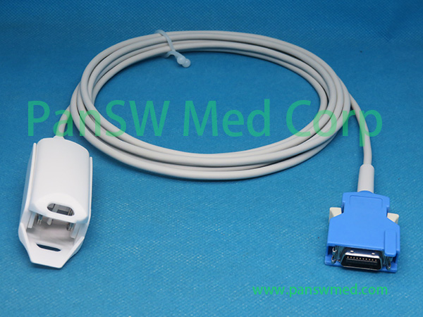 Compatible Nihon Kohden JL-302T SpO₂ Adapter Cable - compatible Nihon Kohden OPV1500K OPV 3100 SpO₂ sensor