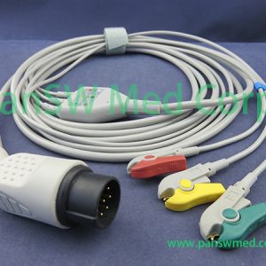 Compatible Nihon Kohden TEC 5200 TEC 7100 TEC 7200 ECG Cable – PanswMed