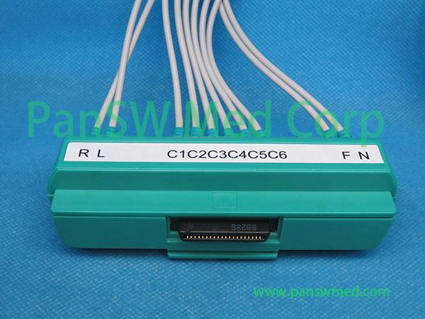 Compatible Nihon Kohden BJ-913D ECG-1550 ECG Leads