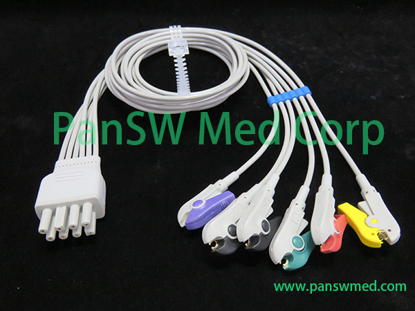 Compatible Nihon Kohden Br906 Br916 Ecg Leads – Pan-SW Med