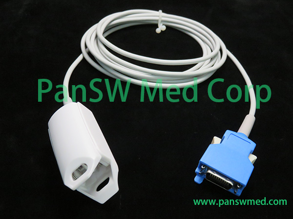 Compatible Nihon Kohden OPV 1500 SpO₂ 2 Sensor Adult Clip – PanswMed