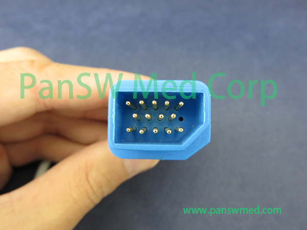 Compatible Nihon Kohden PVM 2701 PVM 2703 Spo 2 Sensor Connector – PanswMed