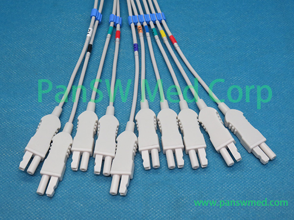 Compatible Norav PC-ECG ECG leads