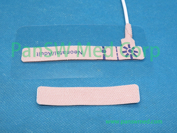 Compatible Novametrix Oxypleth 700 / 7100 / 520 Disposable SpO₂ Sensor image 2
