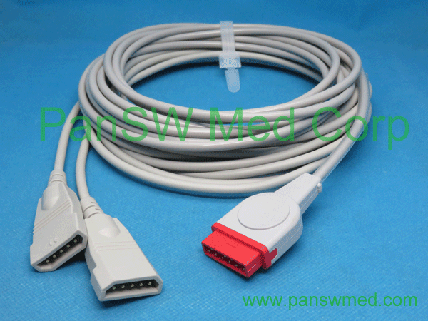Compatible PVB IBP Cable For Ge Medical Dual Heads - PanswMed
