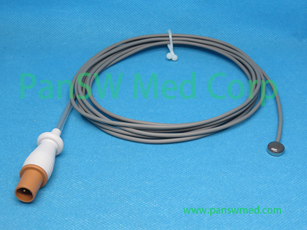 Compatible Philips 21075A patient monitor temperature probe Panswmed
