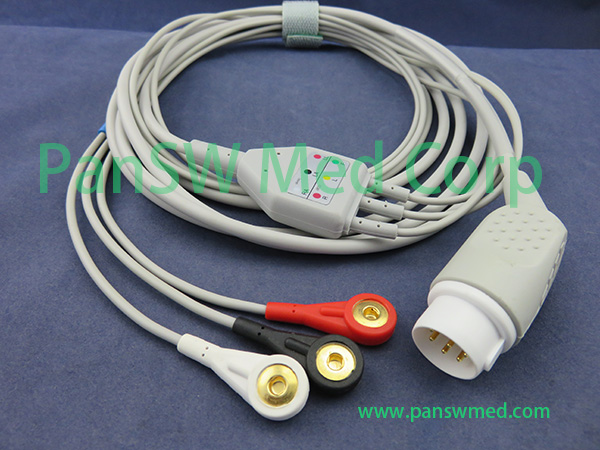 Compatible Philips 78619A 78620A ECG Cable – Pan-SWMed
