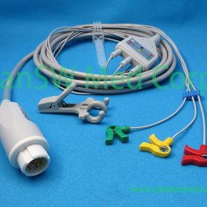 Compatible Philips 860335 860338 ECG Cable – PanswMed
