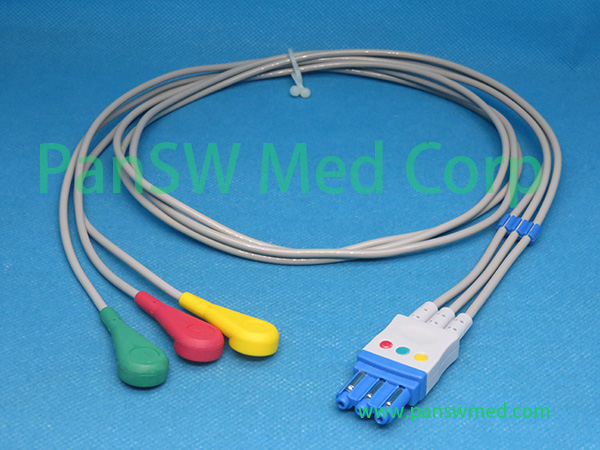 Compatible Philips 989803133851 Ecg Leads – Pan-SW Med
