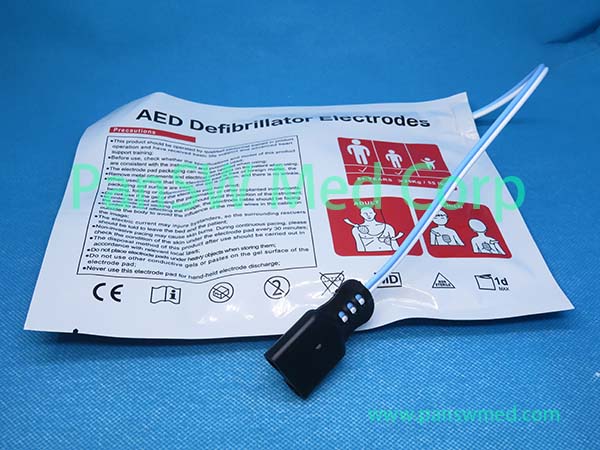 Compatible Philips AED defibrillator electrodes pad for DFM100